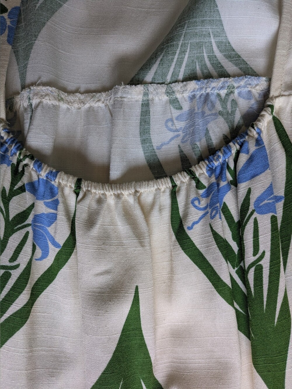 NWT...Zara Sofia Ecru Linen/Cotton Open Back Maxi Dress Size XS - Picture 7 of 12